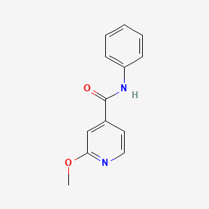 2-Methoxy-N-phenylpyridine-4-carboxamide
