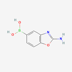 2-Aminobenzo[d]oxazol-5-ylboronic acid