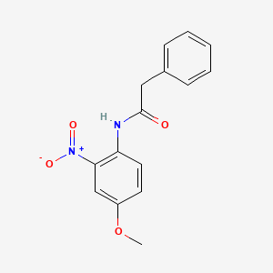 N-(4-methoxy-2-nitrophenyl)-2-phenylacetamide