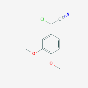 2-Chloro-2-(3,4-dimethoxyphenyl)acetonitrile