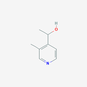 molecular formula C8H11NO B8771544 1-(3-Methylpyridin-4-yl)ethanol CAS No. 22382-97-4