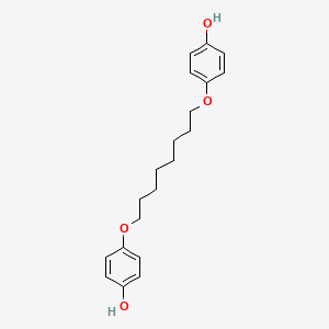 B8771662 Phenol, 4,4'-[1,8-octanediylbis(oxy)]bis- CAS No. 70856-68-7