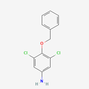 4-Benzyloxy-3,5-dichlorophenylamine