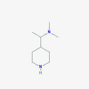 N,N-dimethyl-1-(piperidin-4-yl)ethanamine