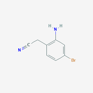 2-(2-Amino-4-bromophenyl)acetonitrile