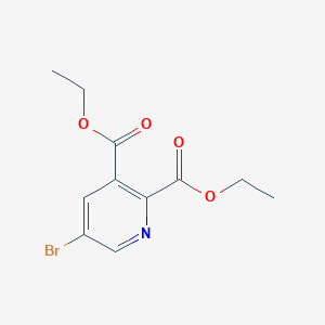 molecular formula C11H12BrNO4 B8771916 Diethyl 5-bromopyridine-2,3-dicarboxylate 