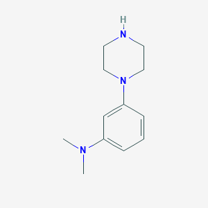 N,N-Dimethyl-3-(piperazin-1-yl)aniline