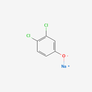 molecular formula C6H3Cl2NaO B8771943 Sodium 3,4-dichlorophenolate 