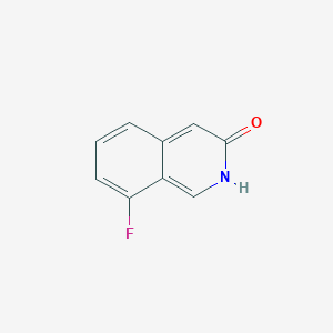 molecular formula C9H6FNO B8771946 8-Fluoroisoquinolin-3-ol CAS No. 51463-16-2