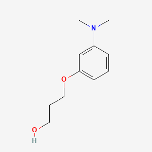 3-[3-(Dimethylamino)phenoxy]propan-1-ol