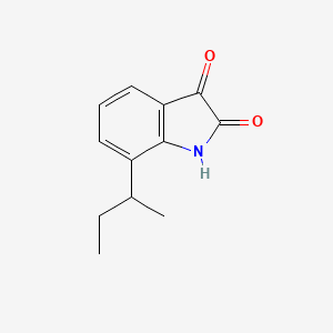 molecular formula C12H13NO2 B8772109 7-Sec-butylisatin CAS No. 57817-01-3