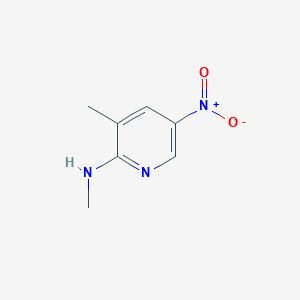 molecular formula C7H9N3O2 B8772128 N,3-Dimethyl-5-nitropyridin-2-amine CAS No. 106690-39-5