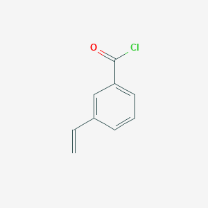 molecular formula C9H7ClO B8772161 3-Vinylbenzoyl chloride CAS No. 20161-52-8