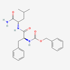 molecular formula C23H29N3O4 B8772173 Carbobenzyloxy-L-phenylalanyl-L-leucinamide CAS No. 13171-94-3