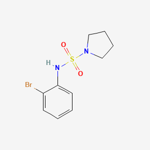 N-(2-bromophenyl)pyrrolidine-1-sulfonamide