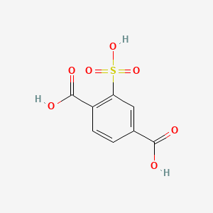 molecular formula C8H6O7S B8772342 2-sulfoterephthalic Acid CAS No. 4991-22-4