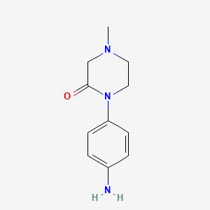 1-(4-Aminophenyl)-4-methyl-2-piperazinone