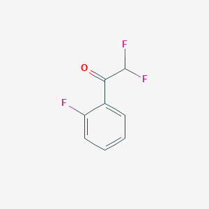 2,2-difluoro-1-(2-fluorophenyl)ethan-1-one