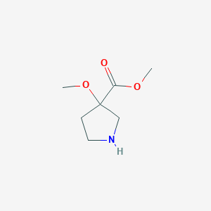 Methyl 3-methoxypyrrolidine-3-carboxylate