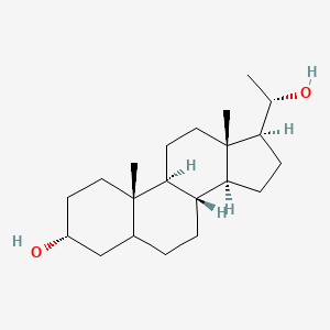 molecular formula C21H36O2 B8772445 (20S)-Pregnane-3alpha,20-diol CAS No. 883879-68-3