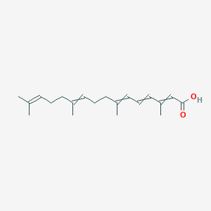 3,7,11,15-Tetramethyl-2,4,6,10,14-hexadecapentaenoic acid