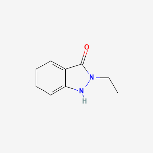 molecular formula C9H10N2O B8772846 2-ethyl-1H-indazol-3(2H)-one CAS No. 89438-53-9