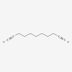 molecular formula C11H16 B8772951 1,10-Undecadiyne CAS No. 4117-15-1