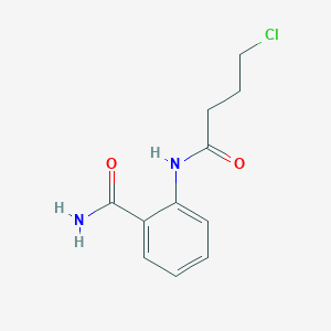 B8773043 2-[(4-Chlorobutanoyl)amino]benzamide CAS No. 22458-07-7