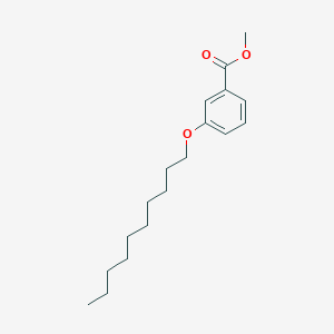 molecular formula C18H28O3 B8773080 Methyl 3-(decyloxy)benzoate CAS No. 97067-80-6