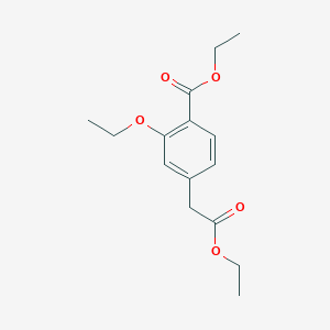 Ethyl 2-ethoxy-4-(2-ethoxy-2-oxoethyl)benzoate