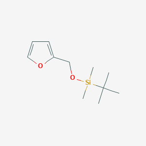 molecular formula C11H20O2Si B8773149 tert-Butyl[(furan-2-yl)methoxy]dimethylsilane CAS No. 121389-55-7