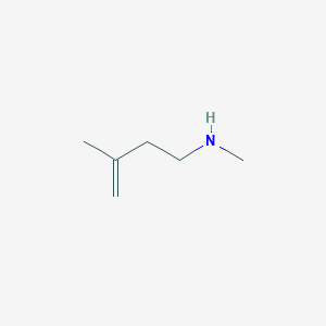 molecular formula C6H13N B8773201 N,3-Dimethylbut-3-en-1-amine CAS No. 112213-03-3