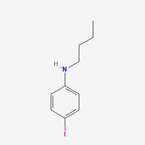 molecular formula C10H14IN B8773214 N-butyl-4-iodoaniline CAS No. 146904-78-1
