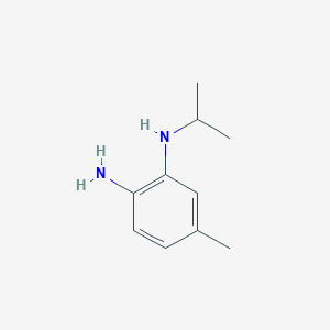 molecular formula C10H16N2 B8773297 N2-Isopropyl-4-methyl-benzene-1,2-diamine 