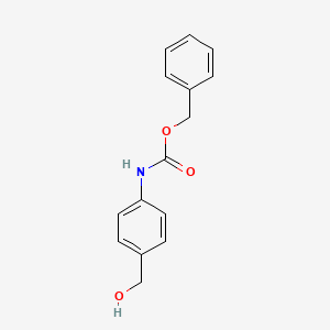 molecular formula C15H15NO3 B8773424 4-(Cbz-Amino)benzyl alcohol 