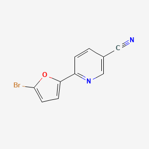 6-(5-Bromo-furan-2-yl)-nicotinonitrile