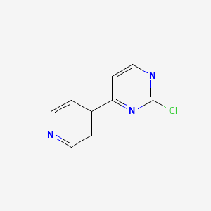 B8773508 2-Chloro-4-(pyridin-4-yl)pyrimidine CAS No. 208936-45-2