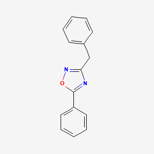 molecular formula C15H12N2O B8773678 3-Benzyl-5-phenyl-1,2,4-oxadiazole 