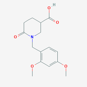 1-(2,4-Dimethoxybenzyl)-6-oxopiperidine-3-carboxylic Acid