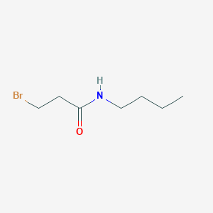 molecular formula C7H14BrNO B8773772 3-bromo-N-butylpropanamide 