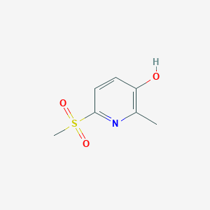 2-Methyl-6-(methylsulfonyl)pyridin-3-ol