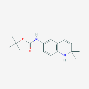 Tert-butyl (2,2,4-trimethyl-1,2-dihydroquinolin-6-yl)carbamate