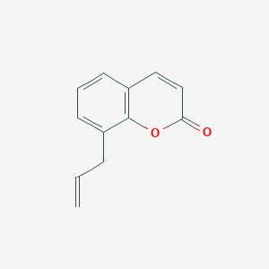 molecular formula C12H10O2 B8773937 8-allyl-2H-chromen-2-one 