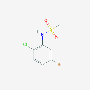 N-(5-bromo-2-chlorophenyl)methanesulfonamide