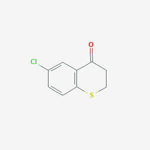 molecular formula C9H7ClOS B087741 6-氯代硫代色满-4-酮 CAS No. 13735-12-1