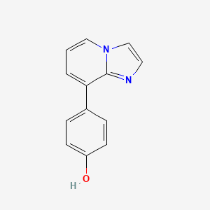 4-imidazo[1,2-a]pyridin-8-ylPhenol