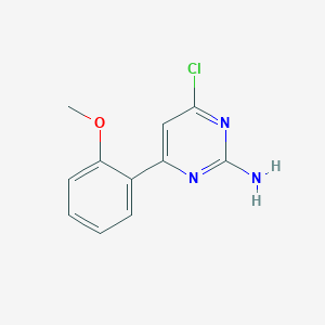 4-Chloro-6-(2-Methoxyphenyl)pyrimidin-2-Amine