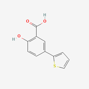 2-Hydroxy-5-(2-thienyl)benzoic acid