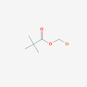 molecular formula C6H11BrO2 B8774295 Bromomethyl pivalate CAS No. 40796-22-3