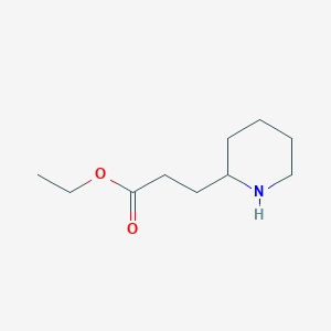 Ethyl 3-(piperidin-2-YL)propanoate